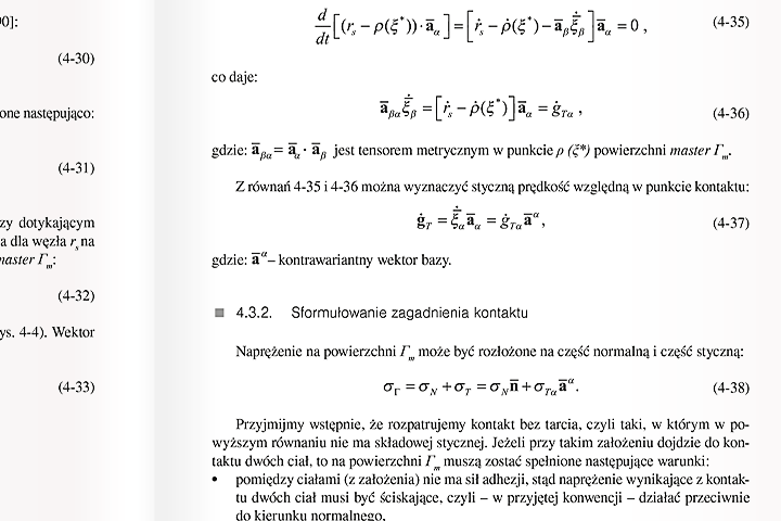 Modelowanie i badania procesu zużycia okładzin ciernych w hamulcu