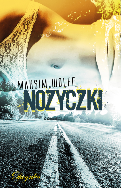 Projekt okładki „Nożyczki”.