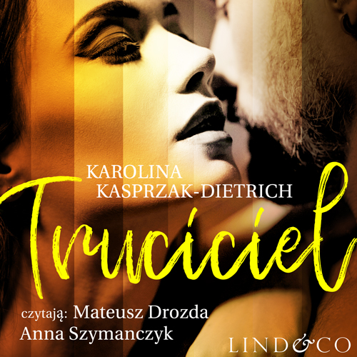 Projekt okładki audiobooka „Truciciel”.